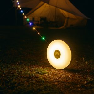 Campinglamp met ingebouwde powerbank (10m) | GLOWTREK
